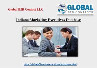 Indiana Marketing Executives Database