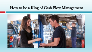 How to be a King of Cash Flow Management