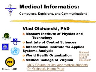 Medical Informatics: