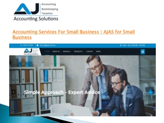 Accounting And Bookkeeping Services