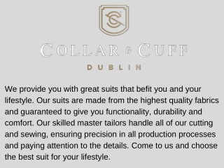 Mens Wedding Suits Dublin