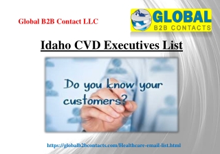 Idaho CVD Executives List