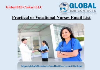 Practical or Vocational Nurses Email List