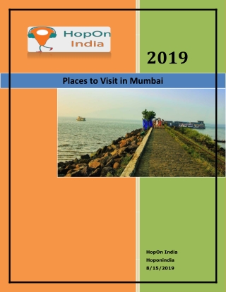 Places to Visit in Mumbai