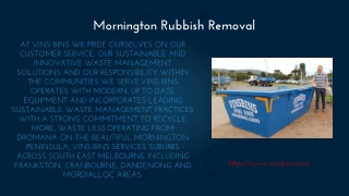 Mornington Rubbish Removal