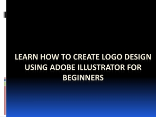 How to Create Logo Design