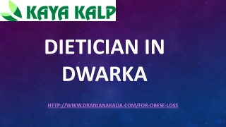 Dietician in Dwarka-Dr. Anjana Kalia