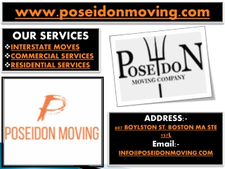 A hassle-free move with New York to Boston Movers