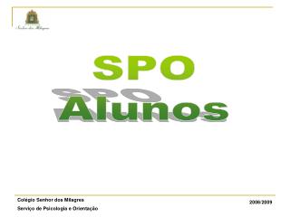 SPO Alunos