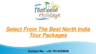 Best North India Tour Packages