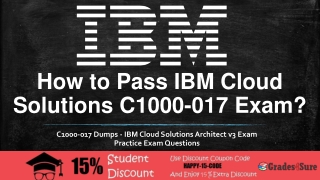 Valid IBM Cloud Solutions C1000-017 Practice Questions