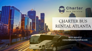 Atlanta Charter Bus Rental