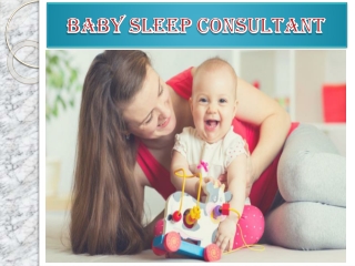 Baby sleep consultant