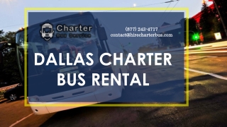 Dallas Charter Bus Rentals