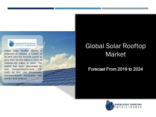 Industry Report On Global Solar Rooftop Market