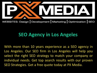 SEO Agency in Los Angeles