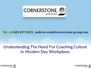 Understanding The Need For Coaching Culture In Modern Day Workplaces