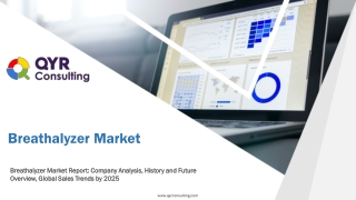 Breathalyzer Market Report: Company Analysis, History and Future Overview, Global Sales Trends by 2025