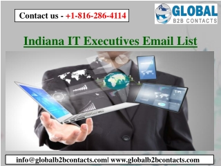 Indiana IT Executives Email List