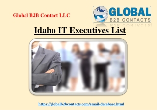 Idaho IT Executives List