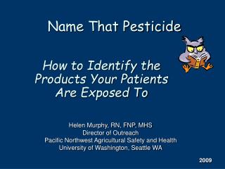 Name That Pesticide