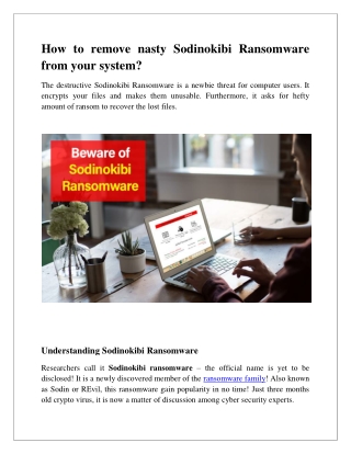 How to Remove Nasty Sodinokibi Ransomware From Your System-converted