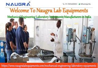 Mechanical Engineering Lab Instruments Manufacturers