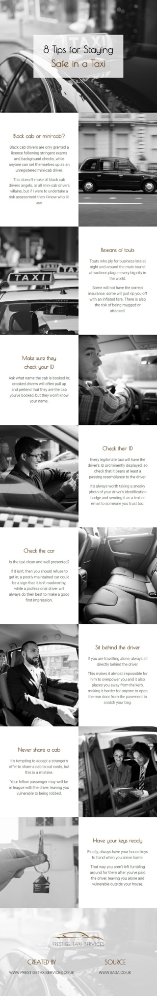 8 Tips for Staying Safe in a Taxi