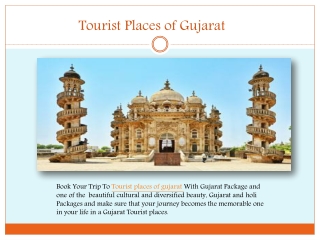 Tourist places of gujarat