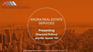 Shapoorji Pallonji Joyville Sector 102 In Gurgaon