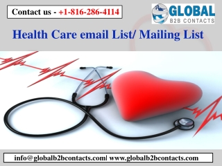 Health Care email List Mailing List  