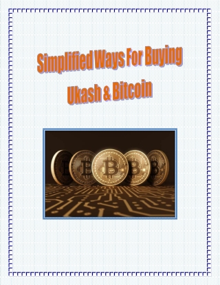 Simplified Ways For Buying Ukash & Bitcoin | Perfect e Voucher