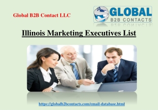 Illinois Marketing Executives List