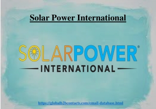 Solar Power International