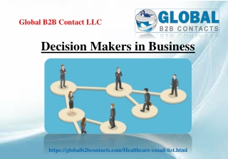 Decision Makers in Business