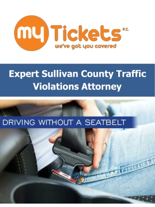 Expert Sullivan County Traffic Violations Attorney
