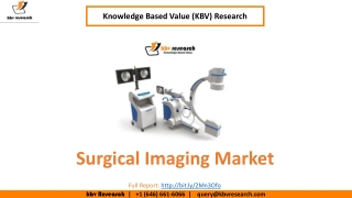 Surgical Imaging Market Size- KBV Research