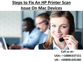 Steps to Fix An HP Printer Scan Issue On Mac Devices