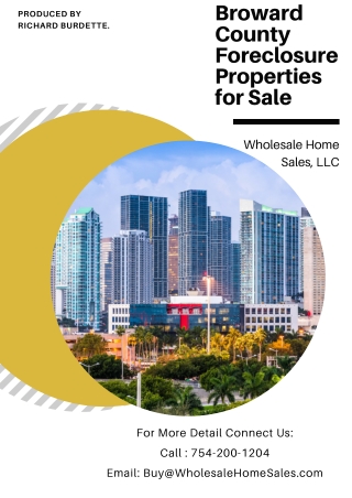 Broward County Foreclosure Properties for Sale - JoinBuyersList