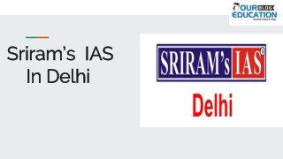 IAS COACHING IN DELHI