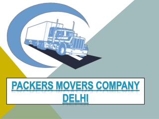 Mover Packer in New Delhi