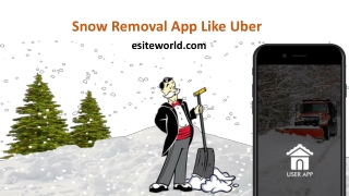 Snow Removal App Like Uber