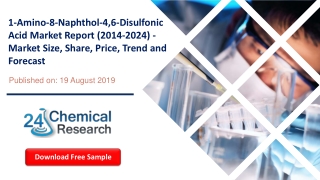 1-Amino-8-Naphthol-4,6-Disulfonic Acid Market Report (2014-2024) - Market Size, Share, Price, Trend and Forecast