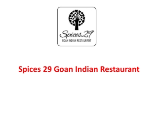 15% Off - Spices 29 Goan Indian Restaurant-Woy Woy - Order Food Online