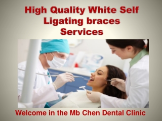 High Quality White Self Ligating braces Services In philipness