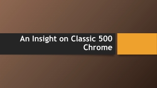 Classic 350 Chrome