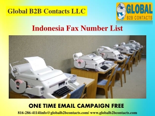 Indonesia Fax Number List