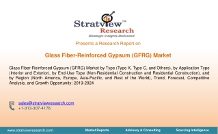 Fiber-Reinforced Gypsum (GFRG) Market | Trends & Forecast | 2019-2024