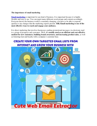 Cute Web Email Extractor