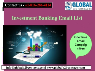 Investment Banking Email List